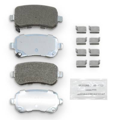 NRS Brakes - NRS Brakes NS1326 REAR Disc Brake Pad Set for Chrysler/Dodge RAM Volkswagen