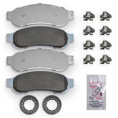 NRS Brakes - NRS Brakes NS1334 REAR Disc Brake Pad Set for Ford 5.4/6.2/6.4/6.7 6.8