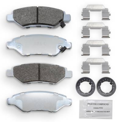 NRS Brakes - NRS Brakes NS1337 REAR Disc Brake Pad Set for Cadillac/Chevy & Saab