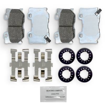 NRS Brakes - NRS Brakes NS1347 REAR Disc Brake Pad Set for Infiniti/Nissan