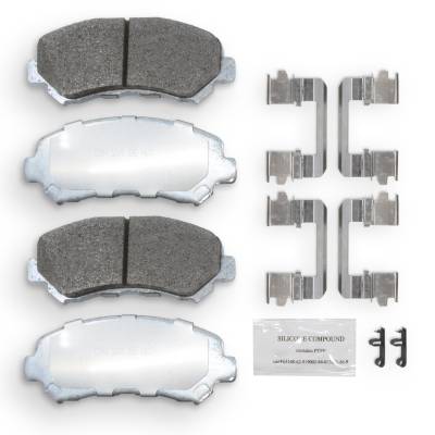 NRS Brakes - NRS Brakes NS1374 FRONT Disc Brake Pad Set for Nissan Suzuki 1.6/2.0 2.4 2.5/3.5