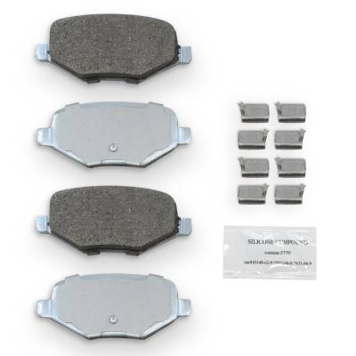 NRS Brakes - NRS Brakes NS1377 REAR Disc Brake Pad Set for Ford & Lincoln