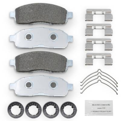 NRS Brakes - NRS Brakes NS1392 FRONT Disc Brake Pad Set for Ford/Lincoln 4.6/5.4