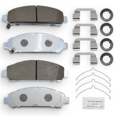 NRS Brakes - NRS Brakes NS1401 FRONT Disc Brake Pad Set for 09-16 Toyota Venza 2.7/3.5