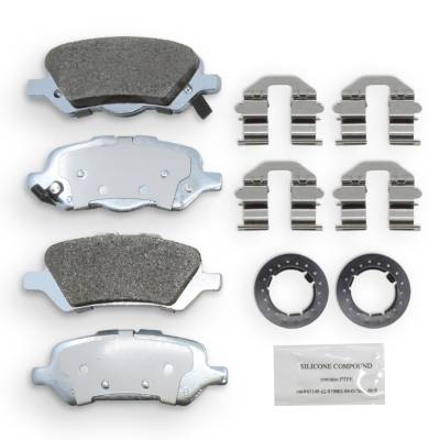 NRS Brakes - NRS Brakes NS1402 REAR Disc Brake Pad Set for 09-16 Toyota Venza 2.7/3.5
