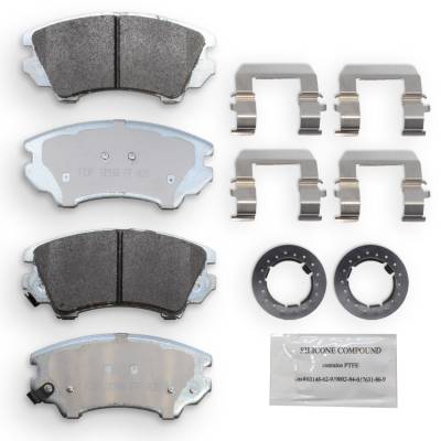 NRS Brakes - NRS Brakes NS1404 FRONT Disc Brake Pad Set for Buick/Chevy 2.0 2.4 3.6 6.0