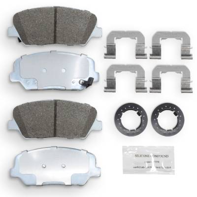 NRS Brakes - NRS Brakes NS1413 FRONT Disc Brake Pad Set for Hyundai/Kia 1.6/2.0 2.4 3.8
