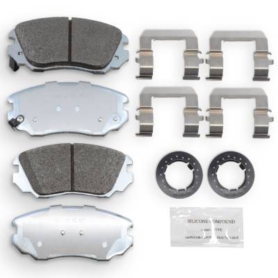 NRS Brakes - NRS Brakes NS1421 FRONT Disc Brake Pad Set for Buick/Cadillac/Chevy/GMC