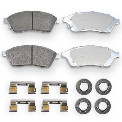 NRS Brakes - NRS Brakes NS1422 FRONT Disc Brake Pad Set for Cadillac Saab 2.8 3.0/3.6