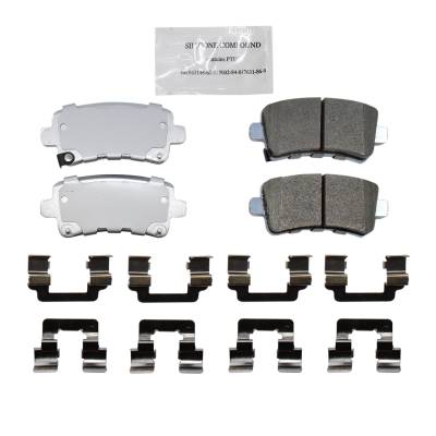 NRS Brakes - NRS Brakes NS1430 REAR Disc Brake Pad Set for Buick/Cadillac/Chevy Saab