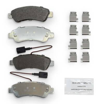 NRS Brakes - NRS Brakes NS1490 REAR Disc Brake Pad Set for Fiat RAM 3.0/3.6