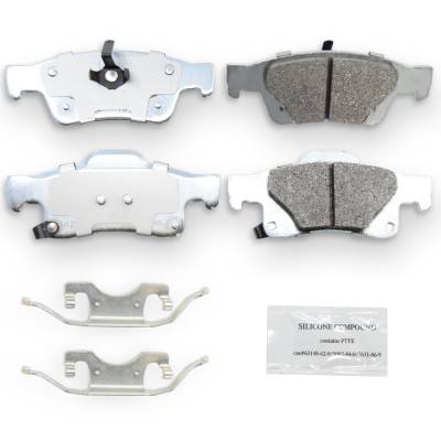 NRS Brakes - NRS Brakes NS1498 REAR Disc Brake Pad Set for Dodge/Jeep 3.0/3.6/5.7/6.2/6.4