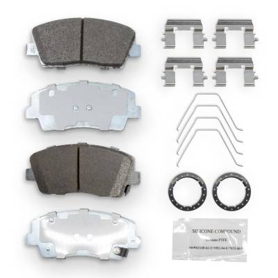 NRS Brakes - NRS Brakes NS1506 FRONT Disc Brake Pad Set for Acura/Honda 2.4 3.0/3.5