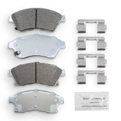 NRS Brakes - NRS Brakes NS1522 FRONT Disc Brake Pad Set for Chevrolet 1.4 1.8/2.0