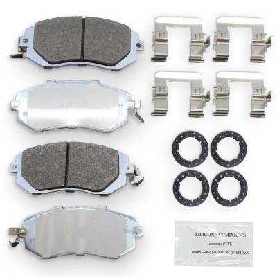 NRS Brakes - NRS Brakes NS1539 FRONT Disc Brake Pad Set for Scion Subaru & Toyota