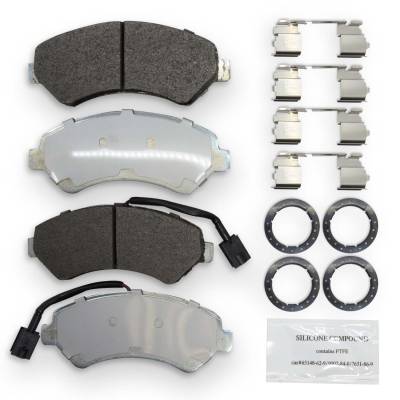 NRS Brakes - NRS Brakes NS1540A FRONT Disc Brake Pad Set for RAM 3.0/3.6