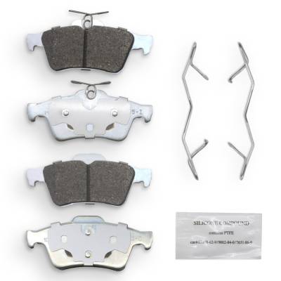 NRS Brakes - NRS Brakes NS1564 REAR Disc Brake Pad Set for Chevrolet Ford Jaguar Mazda