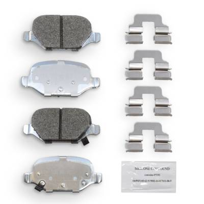NRS Brakes - NRS Brakes NS1569 REAR Disc Brake Pad Set for 12-19 Fiat 500 1.4