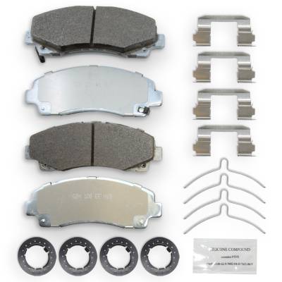 NRS Brakes - NRS Brakes NS1584 FRONT Disc Brake Pad Set for Acura/Honda 2.4 3.5/3.7