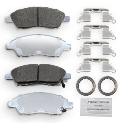 NRS Brakes - NRS Brakes NS1592 FRONT Disc Brake Pad Set for Nissan 1.6