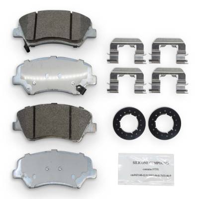 NRS Brakes - NRS Brakes NS1595 FRONT Disc Brake Pad Set for Hyundai 1.6 1.8/2.0