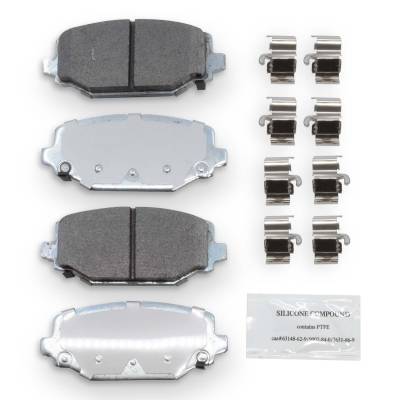 NRS Brakes - NRS Brakes NS1596 REAR Disc Brake Pad Set for Chrysler/Dodge RAM Volkswagen