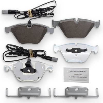 NRS Brakes - NRS Brakes NS1597 FRONT Disc Brake Pad Set for BMW 2.0/3.0
