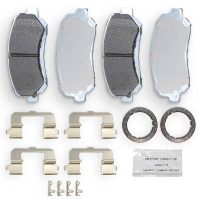 NRS Brakes - NRS Brakes NS1623 FRONT Disc Brake Pad Set for 13-22 Mazda CX-5 2.0/2.5