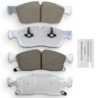 NRS Brakes - NRS Brakes NS1629 FRONT Disc Brake Pad Set for Dodge/Jeep Mercedes-Benz