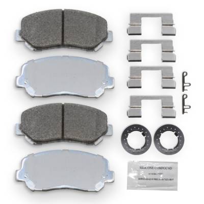 NRS Brakes - NRS Brakes NS1640 FRONT Disc Brake Pad Set for Chrysler/Dodge/Jeep