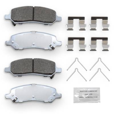NRS Brakes - NRS Brakes NS1647 REAR Disc Brake Pad Set for 13-16 Dodge Dart 1.4/2.0 2.4