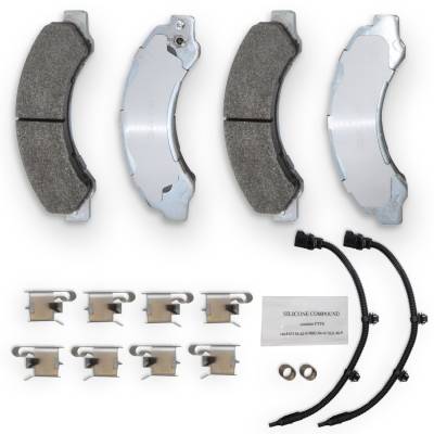 NRS Brakes - NRS Brakes NS1695 Disc Brake Pad Set for 12-20 Hino 155