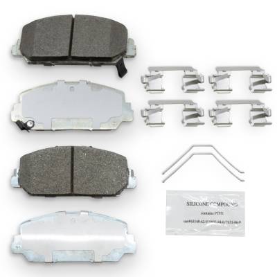 NRS Brakes - NRS Brakes NS1697 FRONT Disc Brake Pad Set for Acura/Honda 1.5 2.4 3.5