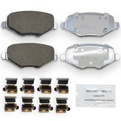 NRS Brakes - NRS Brakes NS1719 REAR Disc Brake Pad Set for Chrysler/Dodge RAM Volkswagen