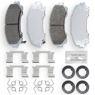 NRS Brakes - NRS Brakes NS1736 FRONT Disc Brake Pad Set for INFINITI & Nissan