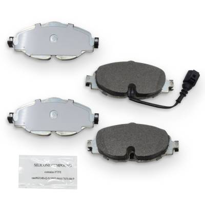 NRS Brakes - NRS Brakes NS1760 FRONT Disc Brake Pad Set for Audi Seat & Volkswagen