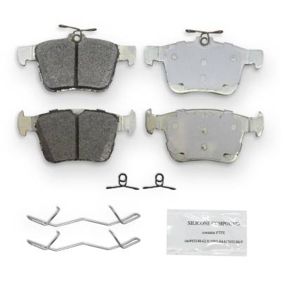 NRS Brakes - NRS Brakes NS1761 REAR Disc Brake Pad Set for Audi & Volkswagen