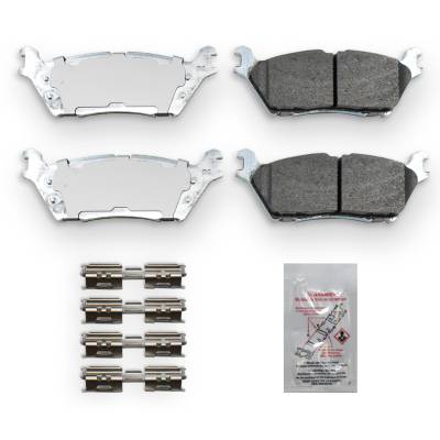 NRS Brakes - NRS Brakes NS1790 REAR Disc Brake Pad Set for Ford/Lincoln 3.5