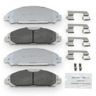 NRS Brakes - NRS Brakes NS1791 FRONT Disc Brake Pad Set for 15-23 Ford Mustang