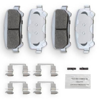 NRS Brakes - NRS Brakes NS1806 REAR Disc Brake Pad Set for Chevy/GMC