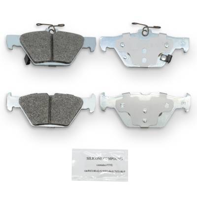 NRS Brakes - NRS Brakes NS1808 REAR Disc Brake Pad Set for Subaru 2.0 2.4 2.5 3.6
