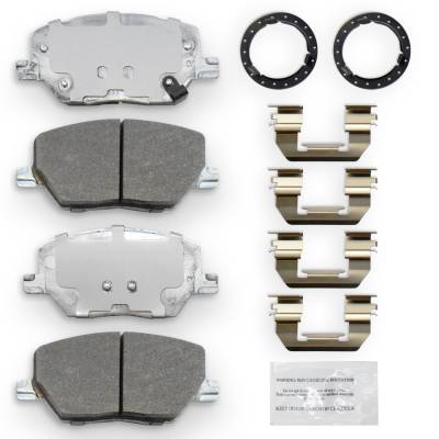 NRS Brakes - NRS Brakes NS1811 FRONT Disc Brake Pad Set for Fiat Jeep 1.4 2.4