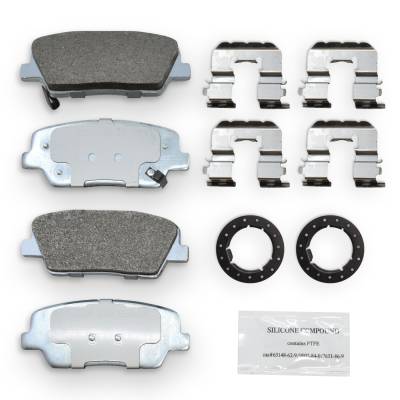 NRS Brakes - NRS Brakes NS1816 REAR Disc Brake Pad Set for Genesis Kia 2.0 2.4 3.3