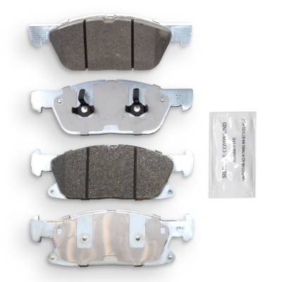NRS Brakes - NRS Brakes NS1818A FRONT Disc Brake Pad Set for Ford & Lincoln