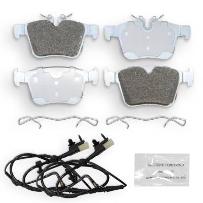 NRS Brakes - NRS Brakes NS1821 REAR Disc Brake Pad Set for Jaguar Land Rover & Volvo
