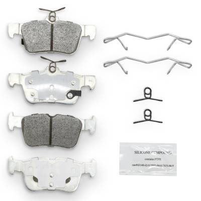 NRS Brakes - NRS Brakes NS1833 REAR Disc Brake Pad Set for Ford/Lincoln 1.5/2.0/2.3/2.5