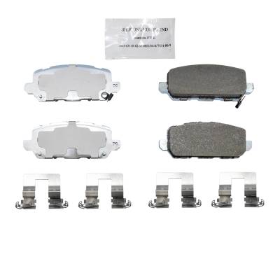 NRS Brakes - NRS Brakes NS1841 REAR Disc Brake Pad Set for Honda 1.5/1.8