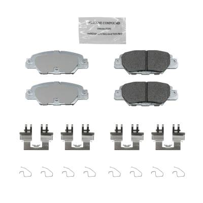 NRS Brakes - NRS Brakes NS1846 REAR Disc Brake Pad Set for 16-25 Mazda CX-5 2.0/2.5