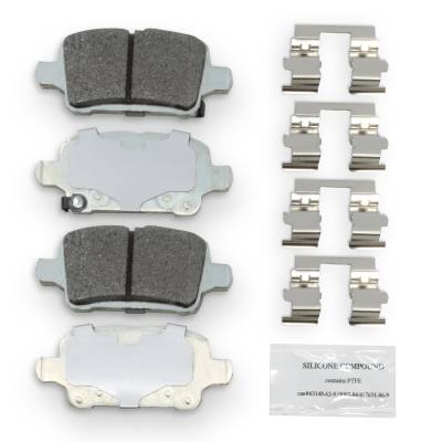 NRS Brakes - NRS Brakes NS1857 REAR Disc Brake Pad Set for Chevrolet 1.4/1.5/1.6/2.0