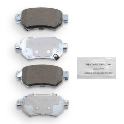 NRS Brakes - NRS Brakes NS1874 REAR Disc Brake Pad Set for 18-21 Mazda 6 2.5